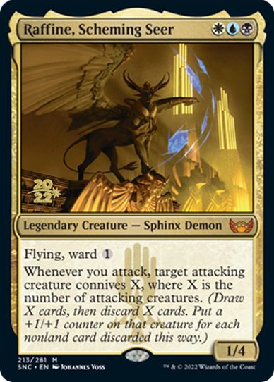 Raffine, Scheming Seer (213) [Prerelease Cards]