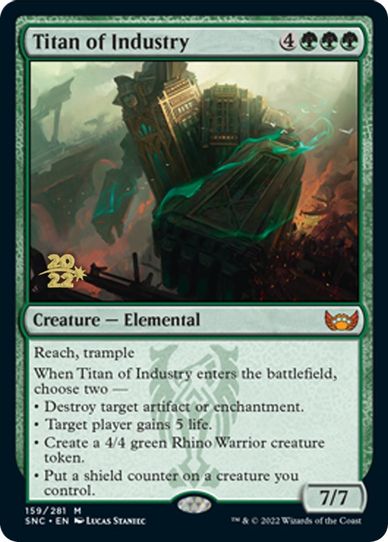 Titan of Industry (159) [Prerelease Cards]