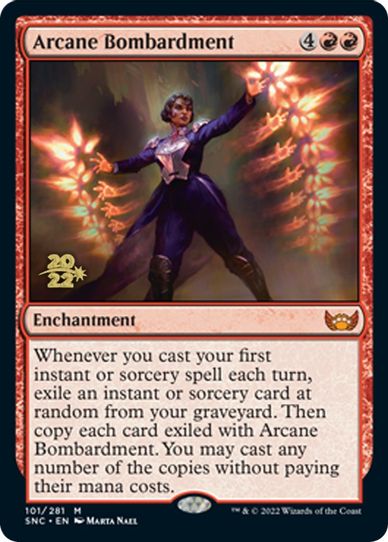 Arcane Bombardment (101) [Prerelease Cards]