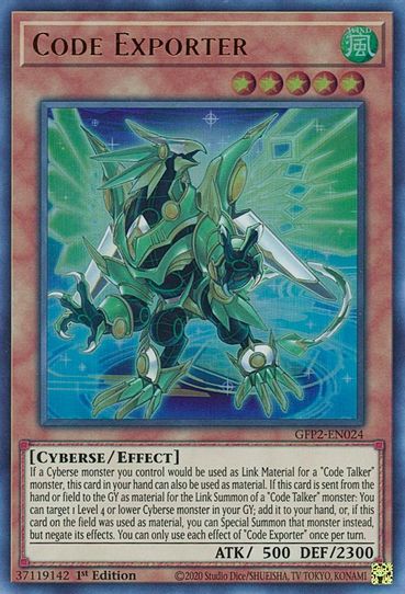 Code Exporter (GFP2-EN024) [Ghosts From the Past: The 2nd Haunting]