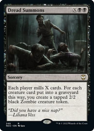 Dread Summons (249) [Commander: Streets of New Capenna]