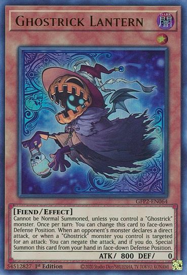 yugioh ghostrick cards Ghostrick Lantern (GFP2-EN064) [Ghosts From the Past: The 2nd Haunting –  Pokemon Plug