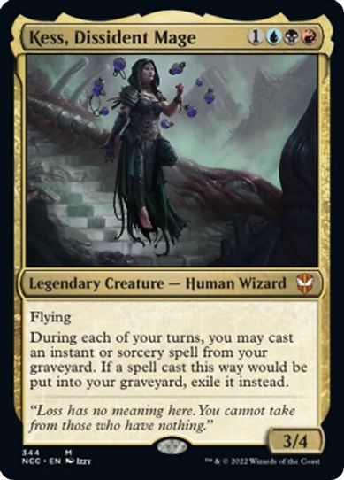 Kess, Dissident Mage (344) [Commander: Streets of New Capenna]