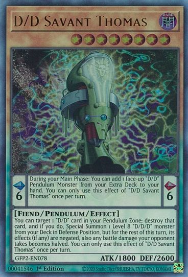 D/D Savant Thomas (GFP2-EN078) [Ghosts From the Past: The 2nd Haunting]