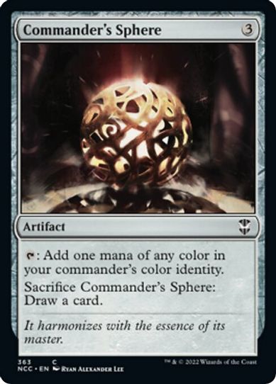 Commander's Sphere (363) [Commander: Streets of New Capenna]