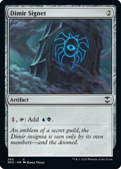 Dimir Signet (365) [Commander: Streets of New Capenna]