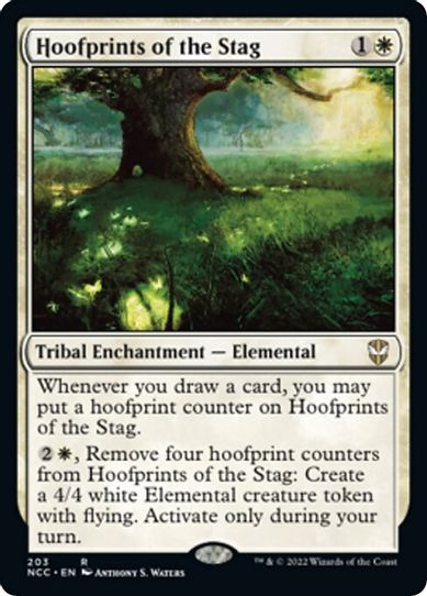 Hoofprints of the Stag (203) [Commander: Streets of New Capenna]