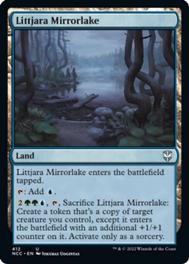 Littjara Mirrorlake (412) [Commander: Streets of New Capenna]