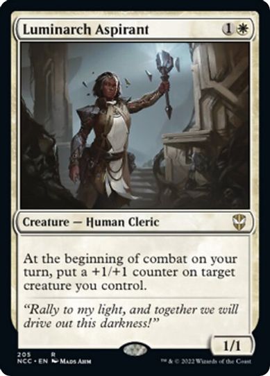 Luminarch Aspirant (205) [Commander: Streets of New Capenna]