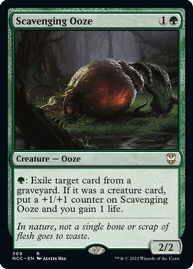 Scavenging Ooze (309) [Commander: Streets of New Capenna]