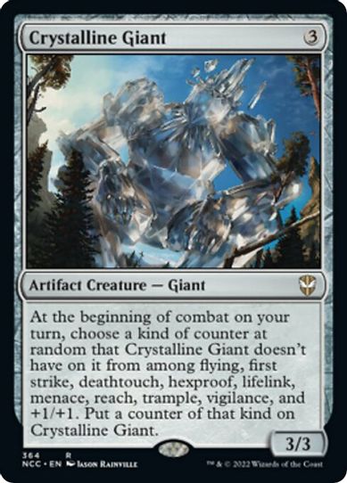 Crystalline Giant (364) [Commander: Streets of New Capenna]