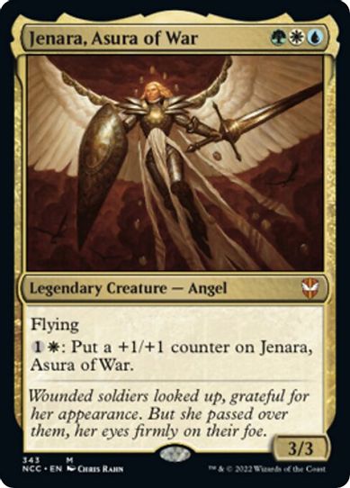 Jenara, Asura of War (343) [Commander: Streets of New Capenna]