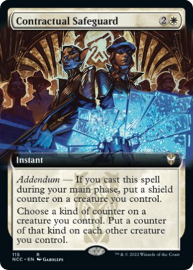 Contractual Safeguard (Extended Art) (115) [Commander: Streets of New Capenna]