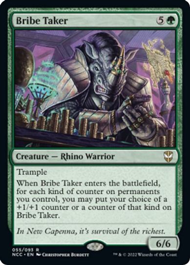 Bribe Taker (55) [Commander: Streets of New Capenna]