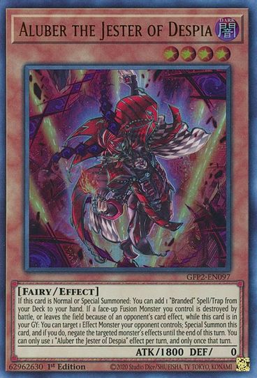 Aluber the Jester of Despia (GFP2-EN097) [Ghosts From the Past: The 2nd Haunting]