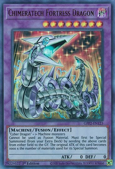 Chimeratech Fortress Dragon (GFP2-EN123) [Ghosts From the Past: The 2nd Haunting]
