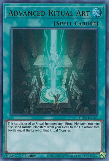 Advanced Ritual Art (GFP2-EN153) [Ghosts From the Past: The 2nd Haunting]