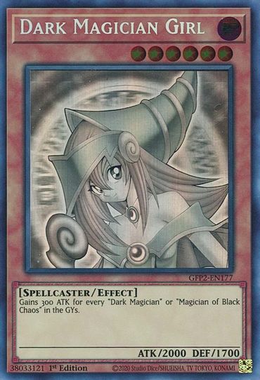 Dark Magician Girl (Ghost Rare) (GFP2-EN177) [Ghosts From the Past: The 2nd Haunting]