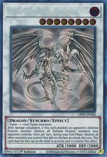 Red Dragon Archfiend (Ghost Rare) (GFP2-EN182) [Ghosts From the Past: The 2nd Haunting]