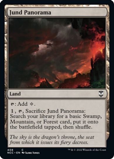 Jund Panorama (408) [Commander: Streets of New Capenna]