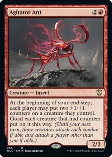 Agitator Ant (263) [Commander: Streets of New Capenna]