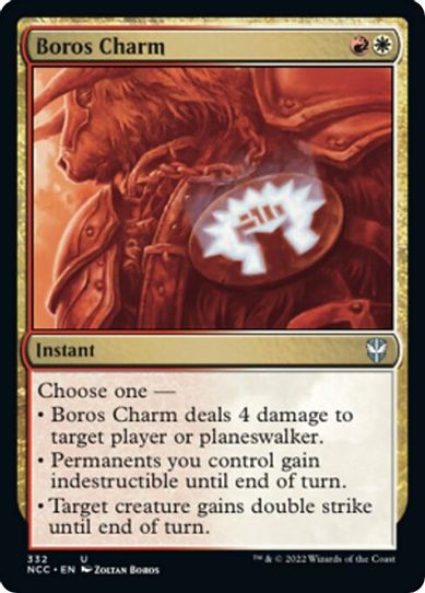 Boros Charm (332) [Commander: Streets of New Capenna]