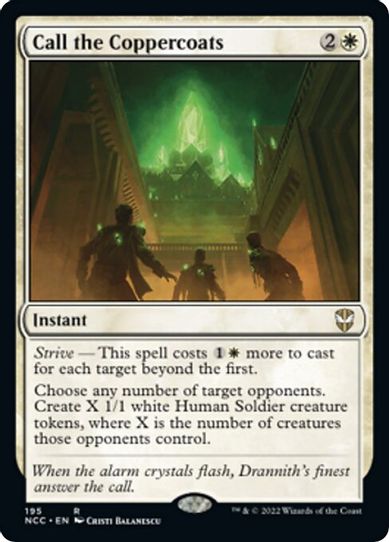 Call the Coppercoats (195) [Commander: Streets of New Capenna]