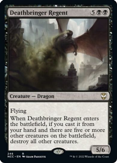 Deathbringer Regent (246) [Commander: Streets of New Capenna]
