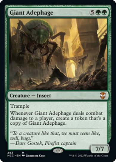Giant Adephage (293) [Commander: Streets of New Capenna]
