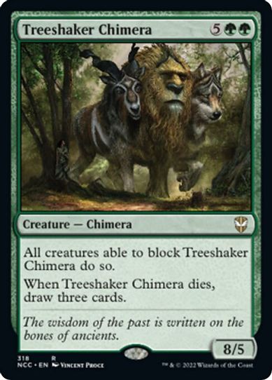 Treeshaker Chimera (318) [Commander: Streets of New Capenna]