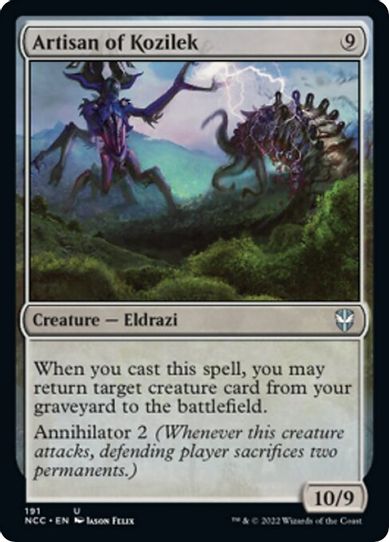 Artisan of Kozilek (191) [Commander: Streets of New Capenna]