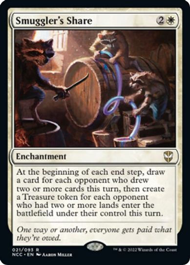 Smuggler's Share (21) [Commander: Streets of New Capenna]