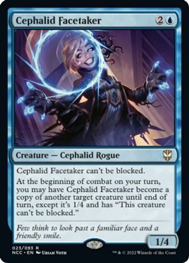 Cephalid Facetaker (23) [Commander: Streets of New Capenna]