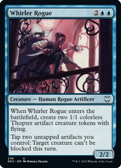 Whirler Rogue (238) [Commander: Streets of New Capenna]