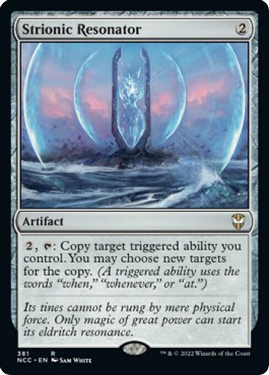 Strionic Resonator (381) [Commander: Streets of New Capenna]