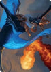 Disdainful Stroke Art Card (11) [Art Series: Streets of New Capenna]