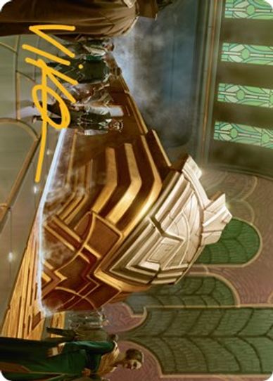 Capenna Express Art Card (Gold-Stamped Signature) (20) [Art Series: Streets of New Capenna]