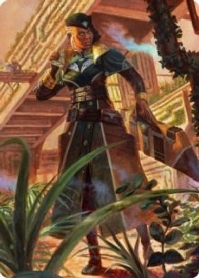 Vivien on the Hunt Art Card (22) [Art Series: Streets of New Capenna]