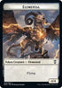 Clue // Elemental Double-sided Token (34 // 5) [Commander: Streets of New Capenna]