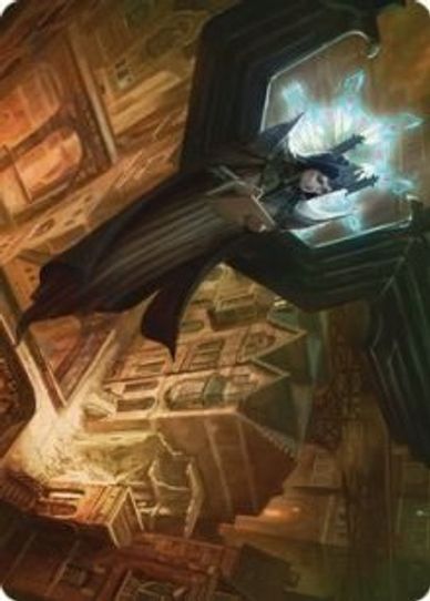 Angelic Sleuth Art Card (48) [Art Series: Streets of New Capenna]