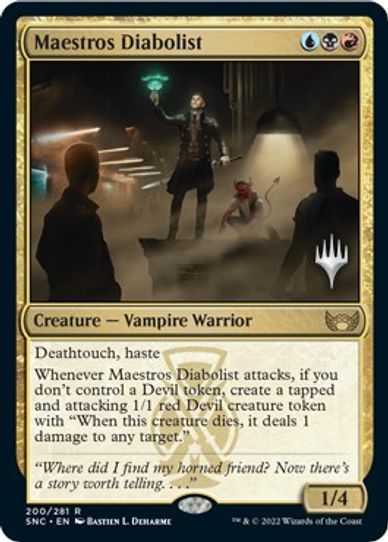 Maestros Diabolist (200) [Promo Pack: Streets of New Capenna]