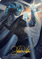 Queza, Augur of Agonies Art Card (Gold-Stamped Signature) (75) [Art Series: Streets of New Capenna]