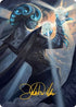 Queza, Augur of Agonies Art Card (Gold-Stamped Signature) (75) [Art Series: Streets of New Capenna]