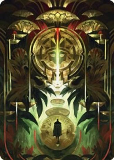 Jetmir's Garden Art Card () (76) [Art Series: Streets of New Capenna]