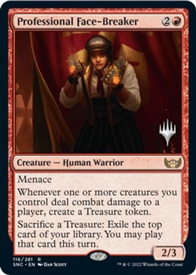 Professional Face-Breaker (116) [Promo Pack: Streets of New Capenna]
