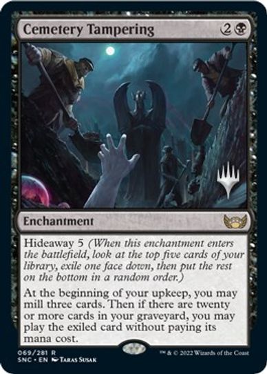 Cemetery Tampering (69) [Promo Pack: Streets of New Capenna]