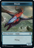 Zombie // Drake Double-sided Token (16 // 10) [Commander: Streets of New Capenna]