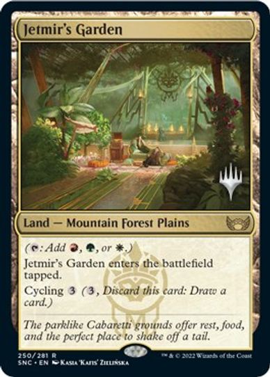Jetmir's Garden (250) [Promo Pack: Streets of New Capenna]