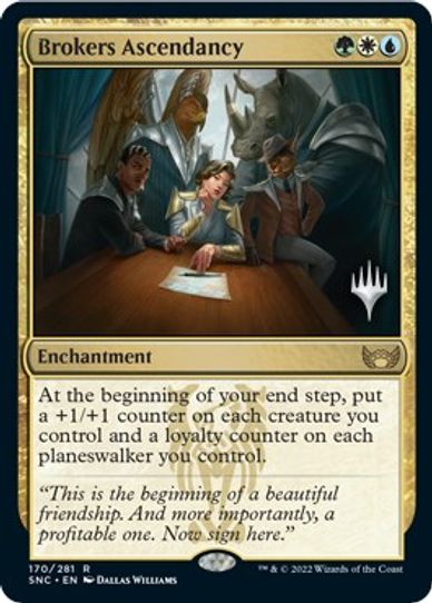 Brokers Ascendancy (170) [Promo Pack: Streets of New Capenna]