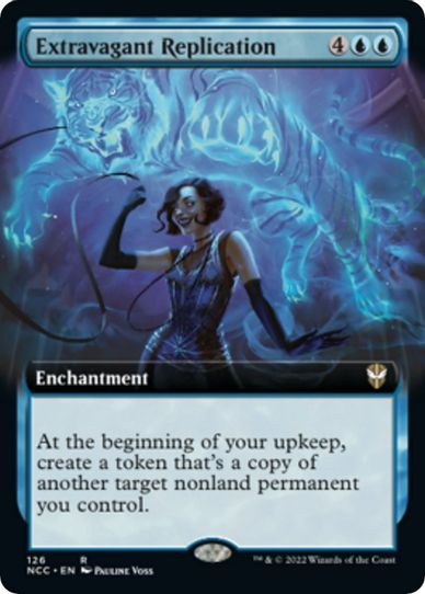 Extravagant Replication (Extended Art) (126) [Commander: Streets of New Capenna]
